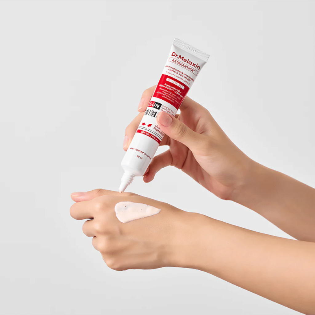 Dr. Melaxin Astaxanthin Anti Freckles and Whitening Capsule Sun Cream SPF 50+ PA+++ 50ml