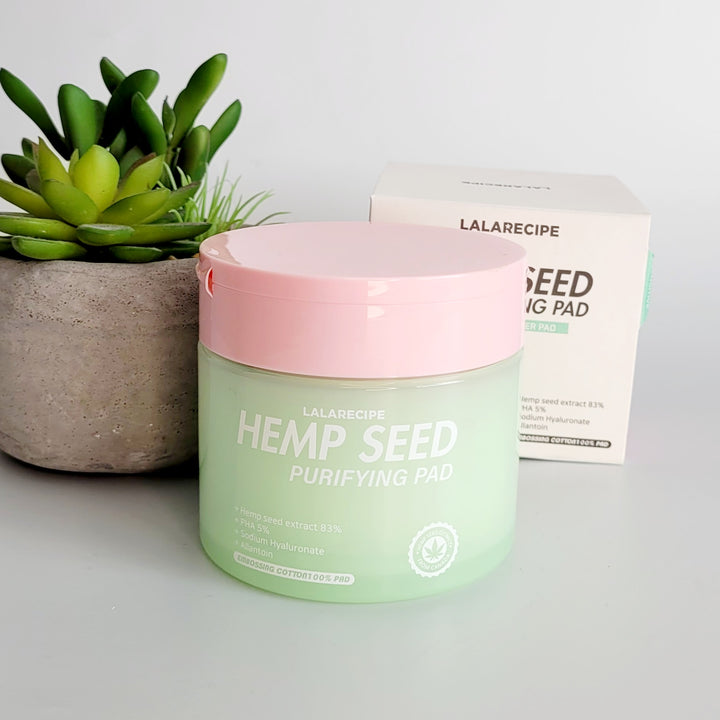 LaLa Recipe Hemp Seed Purifying Smoothing Toner Pad 70pcs