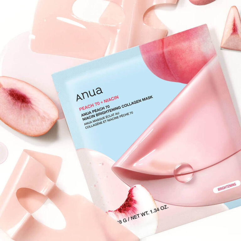Anua Peach 70 Niacin Brightening Collagen Mask 1 stk