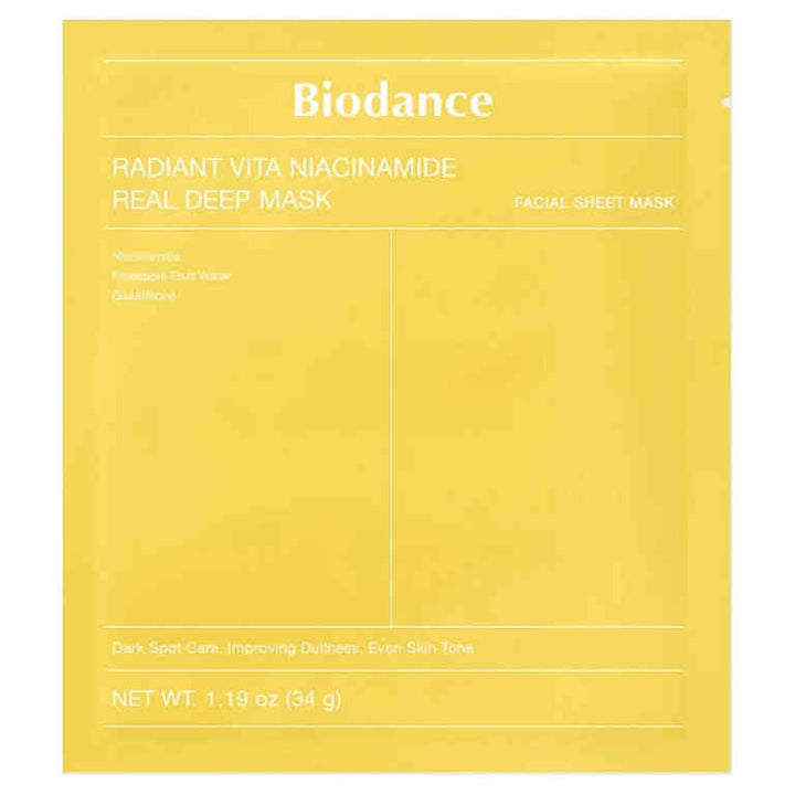 Biodance Radiant Vita Niacinamide Real Deep Mask