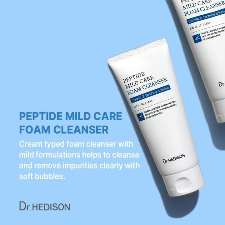 Dr. Hedison Peptide Mild Care Foam Cleanser 140ml