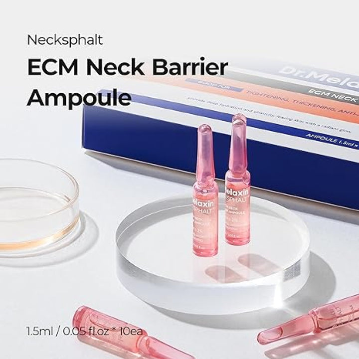 Dr. Melaxin Nexcksphalt ECM Neck Barrier Ampoule 1.5ml x 10pcs