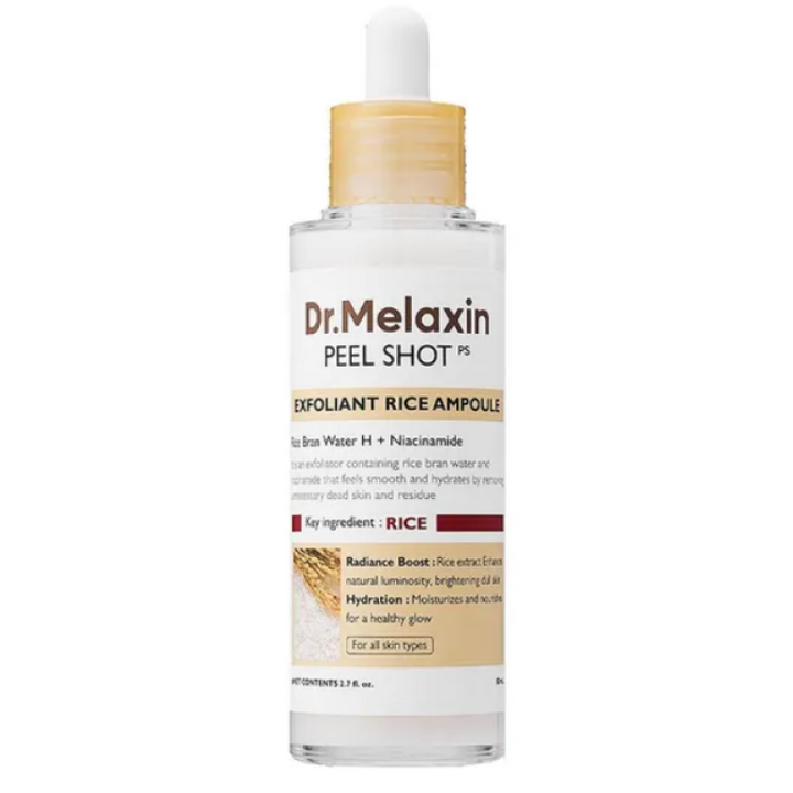 Dr. Melaxin Peel Shot Exfoliant White Rice Ampoule 80ml