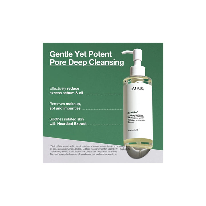 Anua Heartleaf Pore Control Cleansing Oil
