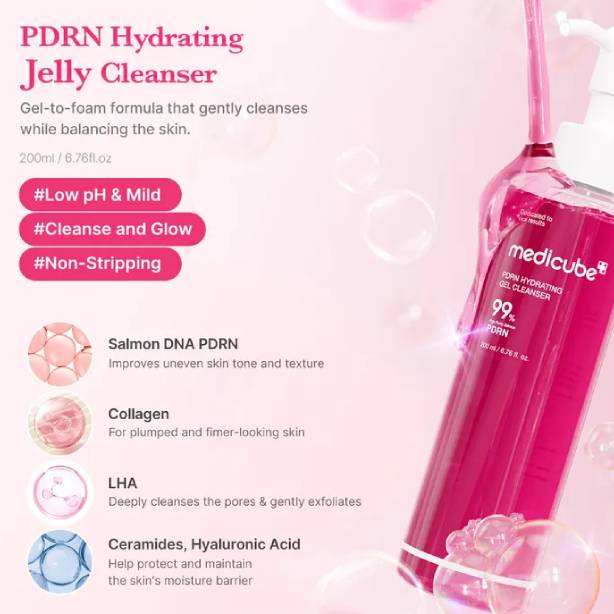 Medicube - PDRN Hydrating Gel Cleanser 200ml