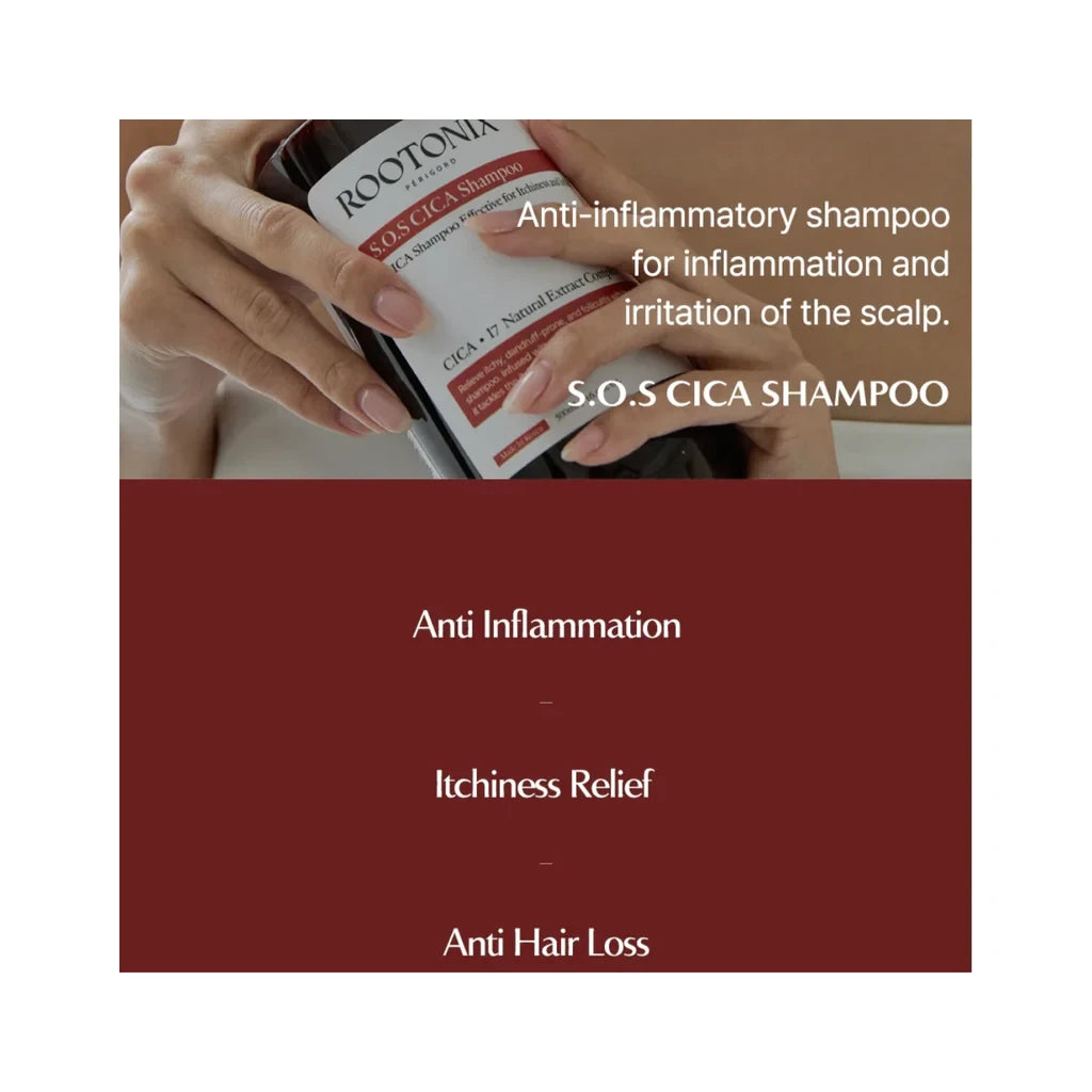 ROOTONIX SOS Cica Shampoo 500ml