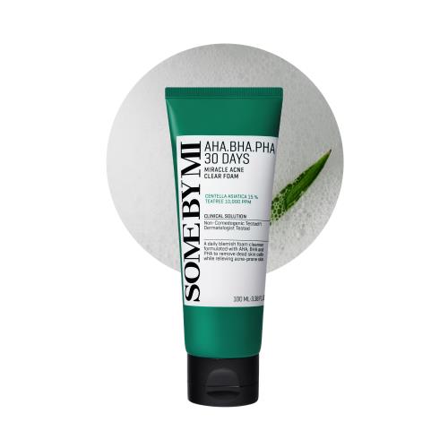 Some By Mi AHA/BHA/PHA 30 Days Miracle Acne Clear Foam 100ml