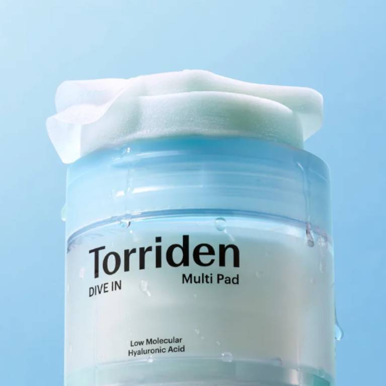 Torriden - DIVE-IN Low Molecule Hyaluronic Acid Multi Pad 80 stk