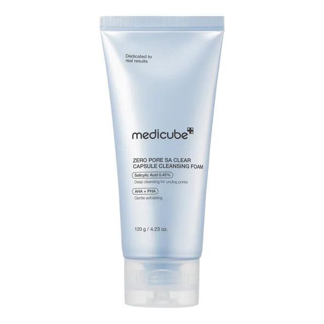 Medicube - Zero Pore SA Clear Capsule Cleansing Foam 120g