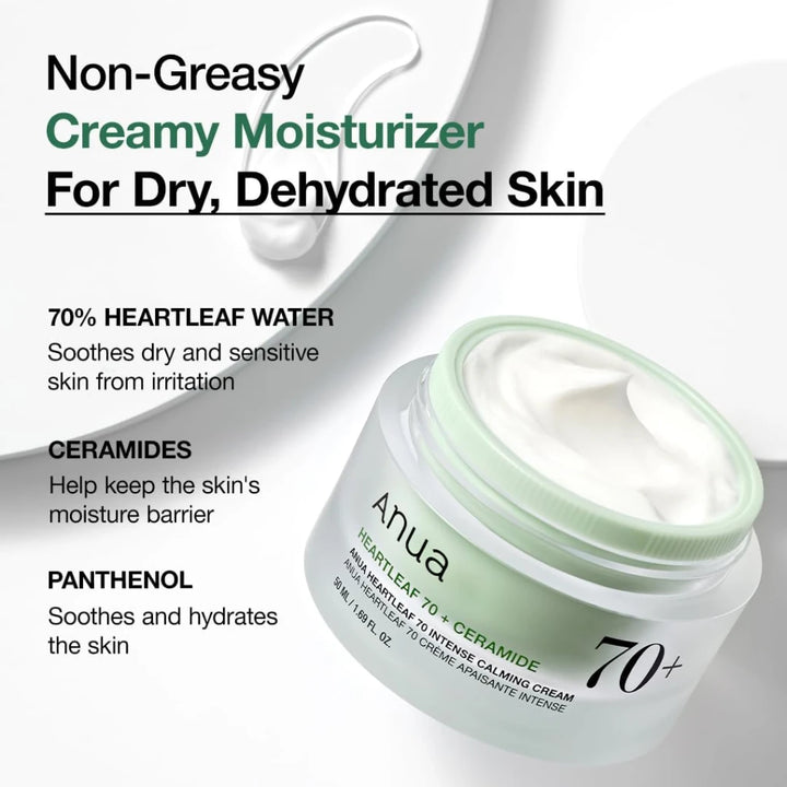 Anua Heartleaf 70% Intense Calming Cream 50 ml