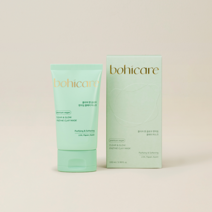 Bohicare Clear & Glow Enzyme Clay Mask 100ml