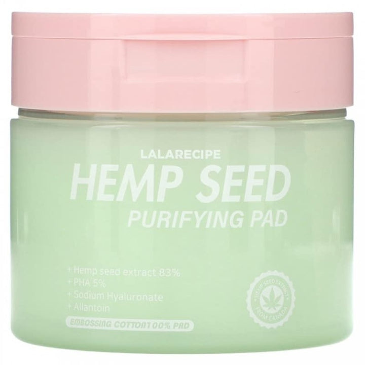 LaLa Recipe Hemp Seed Purifying Smoothing Toner Pad 70pcs