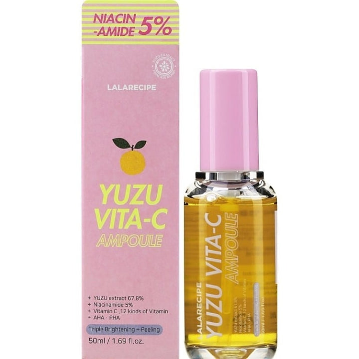 LaLa Recipe Yuzu Vita C Ampoule Brightening & Anti wrinkle 50ml