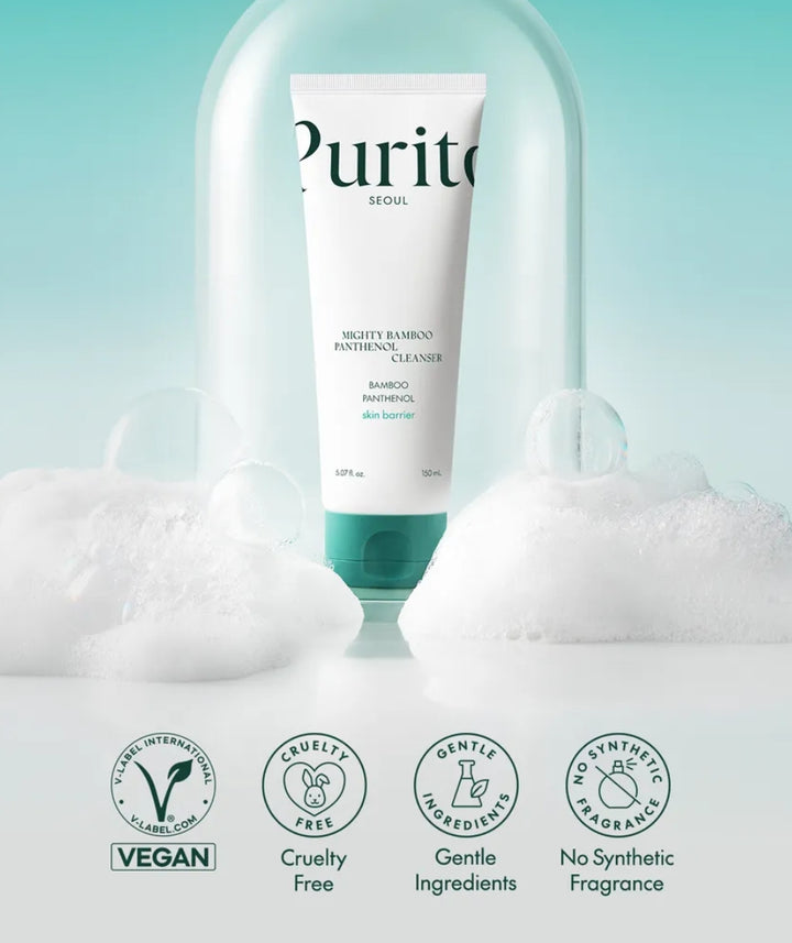 PURITO SEOUL Mighty Bamboo Panthenol Cleanser 150ml