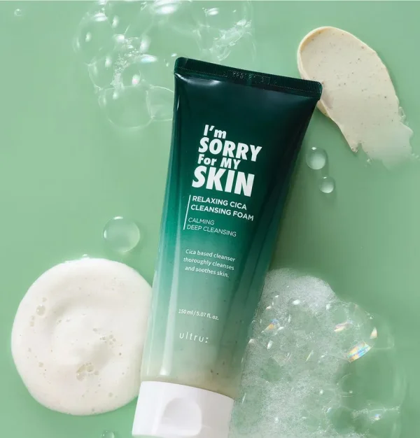 I’m Sorry For My Skin Relaxing Cica Cleansing Foam 150ml - Image 2
